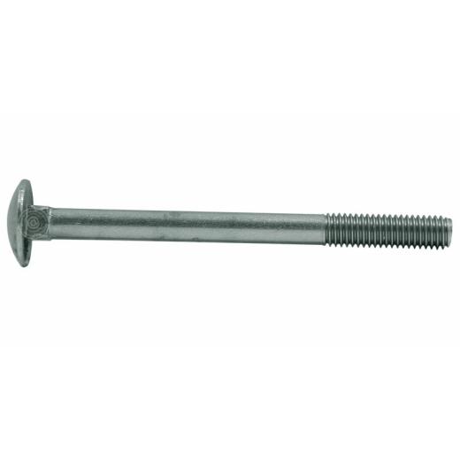 Schlossschrauben mit Vierkant DIN 603 | Stahl 8.8 galvanisch verzinkt | M 6 x 16 mm | 500 Stück