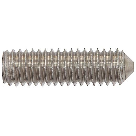 Gewindestifte mit Spitze DIN 914 (ISO 4027) | Austenite (A1 / 1.4305) | M 12 x 25 mm  | 50 Stück