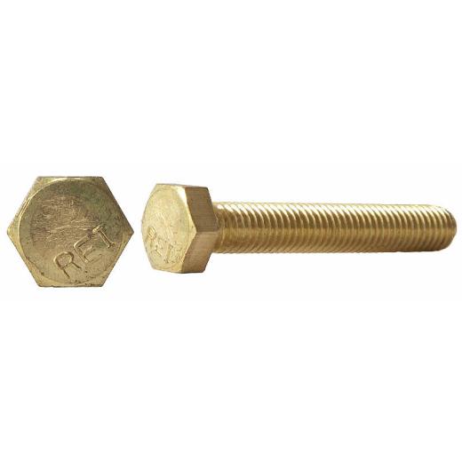 Sechskantschrauben DIN 933 (ISO 4017) | Messing | M 16 x 55 | 25 Stück