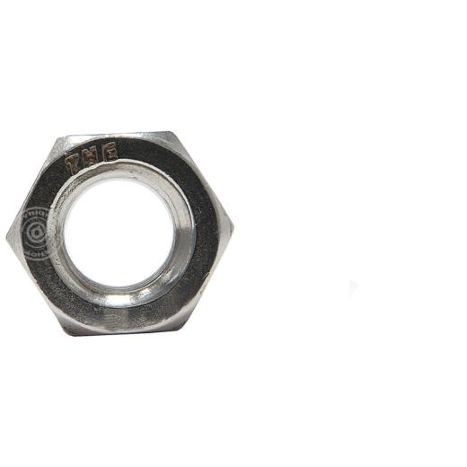 DIN 934 | Austenite (A5 / 1.4571) | Sechskantmuttern | M 6 | 100 Stück