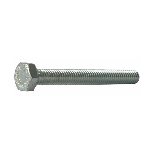 ISO 4017 | Sechskantschrauben mit Vollgewinde | Stahl 10.9 feuerverzinkt | M 16 x 35 | 50 Stück