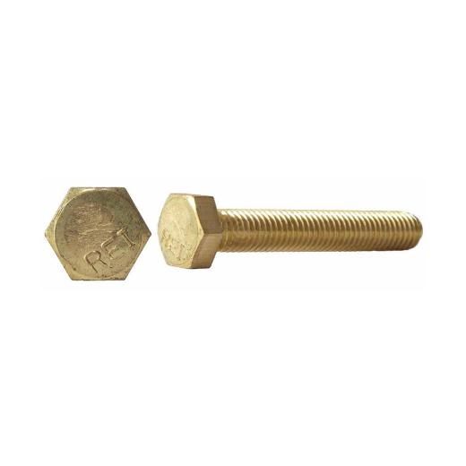 ISO 4017 | Sechskantschrauben mit Vollgewinde | Messing | M 8 x 25 | 100 Stück