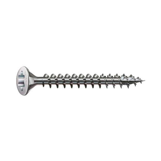 SPAX Fassadenschraube, 4,5 x 70/42, Linsensenkkopf, T-STAR plus, rostfrei A2 (1.4567) | 100 Stück