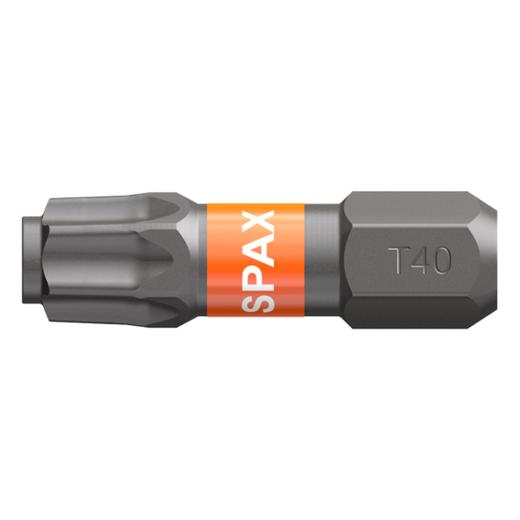 SPAX-Torx Bit mit Zapfen T40, Länge: 25 mm - 1 Stück