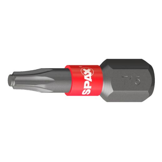 SPAX-Torx Bit mit Zapfen T15, Länge: 25 mm - 1 Stück