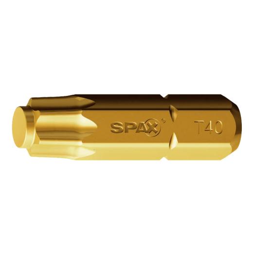 SPAX-Torx Bit mit Zapfen T40, Länge: 25 mm - 1 Stück