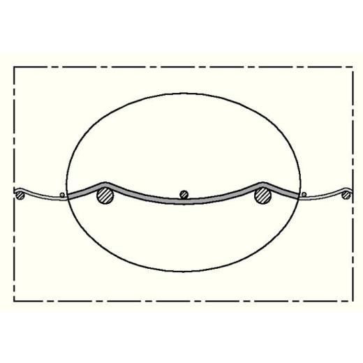 Absaug- u.Gebläseschlauch NEO 390 ONE ID 38mm AD 42,00mm 2mm L.4m Rl.NORRES | 4 Stück