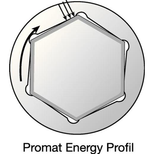 Werkzeugmodul 71-tlg.3/3-Modul Steckschlü.PROMAT
