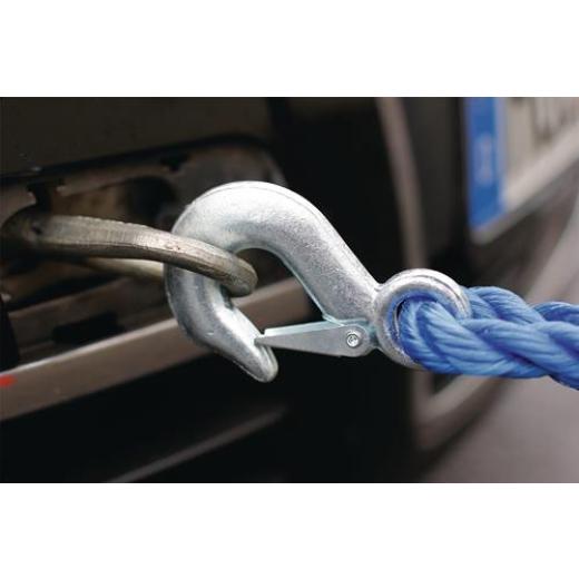 Auto-Abschleppseil 4000kg PP Schwerlasthaken/Haken L.400cm D.20mm HP AUTOZUBEHÖR