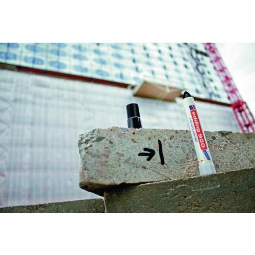 Industrie-Pastenmarker 950 rot Strich-B.10mm Rundspitze EDDING | 10 Stück Industrie-Pastenmarker 950 rot Strich-B.10mm Rundspitze EDDING | 10 Stück