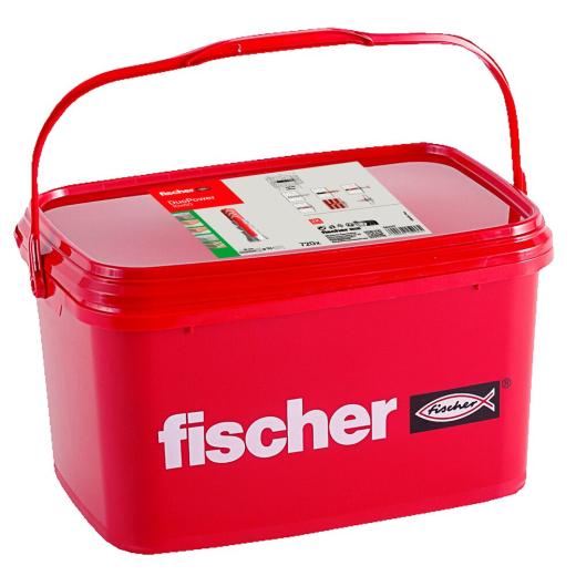 fischer - DuoPower 10 x 50 | Eimer | 720 Stück