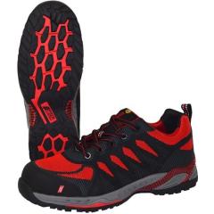 Sicherheitsschuh PRO STEP Gr.45 W.11 schwarz/rot S1P SRC EN 20345,EN 61340-4-3