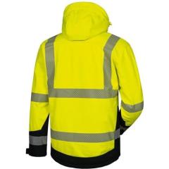Warnschutz-Softshelljacke Melvin Gr.XXL gelb/schwarz ELYSEE