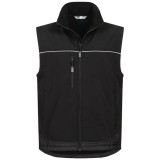Softshellweste HEN Gr.XL schwarz ELYSEE
