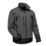 Softshelljacke BETA Gr.XXXL grau/schwarz ELYSEE