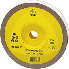 Schleifgeweberolle KL 385 JF 50mm K.40 f.Metall Korund KLINGSPOR