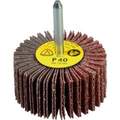 Fächerschleifer KM 613 Ø50xH20mm K.60 Korund Schaft-D.6mm KLINGSPOR | 10 Stück
