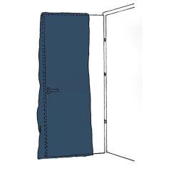 Schutzhülle Simproflex Fensterschutz B.125cm transp.L160cm 20 RL/Karton KIRCHNER