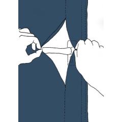 Schutzhülle SIMPROFLEX Türschutz B.125cm transp.L.240cm 10 St/Karton KIRCHNER