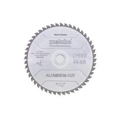 Kreissägeblatt D165xDicke1,2xBohrung20mm FZ/TR Z. 48 Spanwinkel 5Grad Metabo