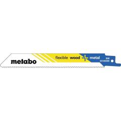 Säbelsägeblätter flexible L.150mm Dicke 0,9mm Zahnteilung1,8-2,6mm BiMetall 5St.