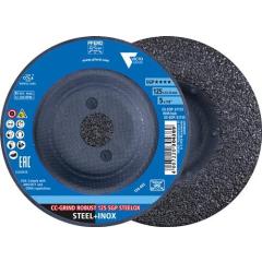 Schleifscheibe CC-GRIND-ROBUST SGP STEELOX D125xSmm STA/VA Bohr.22,23mm PFERD | 10 Stück