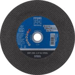 Trennscheibe SG STEEL D230x2,9mm ger.STA Bohr.22,23mm PFERD | 25 Stück