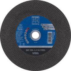 Trennscheibe SG STEEL D230x3,2mm ger.STA Bohr.22,23mm PFERD | 25 Stück