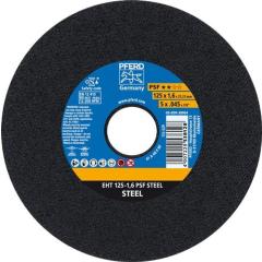Trennscheibe PSF STEEL D125x1,6mm ger.STA Bohr.22,23mm PFERD | 25 Stück
