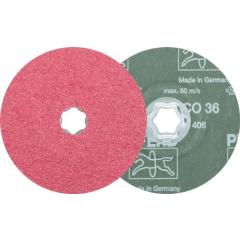 Fiberscheibe COMBICLICK CO D.125mm K.36 Stahl,Guss,Alu.Keramikkorn PFERD | 25 Stück