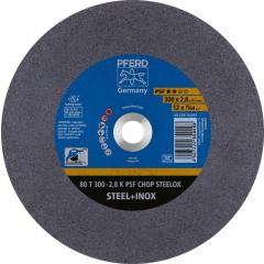 Trennscheibe PSF CHOP STEELOX D300x2,8mm ger.Stahl/INOX Bohr.25,4mm PFERD | 20 Stück