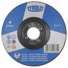 Schruppscheibe BASIC D230xS8mmKörnung 30 gekr.2in1 Bohr.22,23mm TYROLIT | 10 Stück