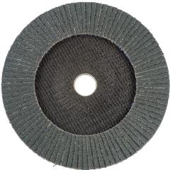 Fächerscheibe STANDARD D.125mm K.60 kon.Stahl,VA ZA-ZK | 10 Stück