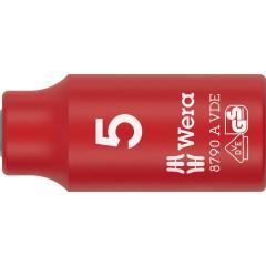 Steckschlüsseleinsatz 8790 A VDE 1/4 Zoll SW 5mm L.41mm WERA