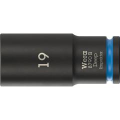 Steckschlüsseleinsatz 8790 B Impaktor Deep 3/8 Zoll 19mm L.63mm WERA