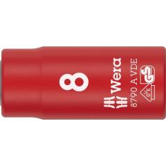 Steckschlüsseleinsatz 8790 A VDE 1/4 Zoll SW 8mm L.41mm WERA