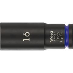 Steckschlüsseleinsatz 8790 B Impaktor Deep 3/8 Zoll 16mm L.63mm WERA