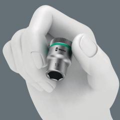 Steckschlüsseleinsatzset 4 Zyklop 9-tlg.Antr.6,3mm (1/4) Zoll WERA