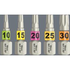 Bit 867 TORX® HF 1/4 Zoll TX 15 L.50mm m.Farbleitsystem WERA