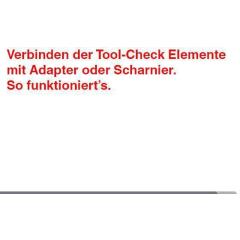 Scharnier 9550 f.f.Tool-Check Modular WERA