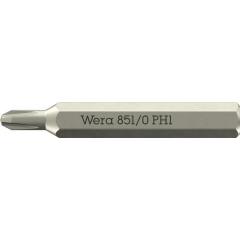 Bit 851/0 Micro PH 1 | Länge 30 mm | WERA | 10 Stück