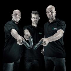 Schraubendrehereinsatzset Belt B 3 Torx 9-tlg.Antr.10mm (3/8) Zoll WERA