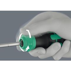 Magazinbithalter Kraftform Kompakt 26 RA-R 6-tlg.m.Tasche WERA