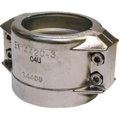 Klemmschale VA (1.4408) 75,0mm Spannber.min.88mm Spannber.max.93mm