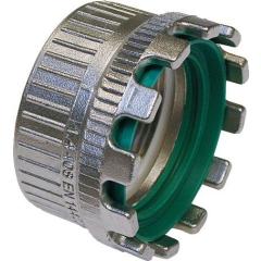 Tankwagenkupplung Typ MKV VA (1.4408) MKV 80 IG 3 Zoll BSPP-Gewinde/G-Gewinde TEGUMA