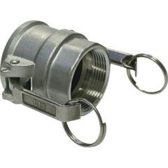 Hebelarmkupplung Kamlok Typ D VA (1.4408) m.PTFE Dicht.26,44mm 3/4 Zoll