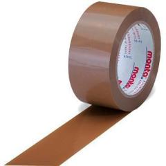 Klebeband monta 124 Breite stark 50mm Länge 66m 65µ PVC braun leise MONTA | 36 Stück