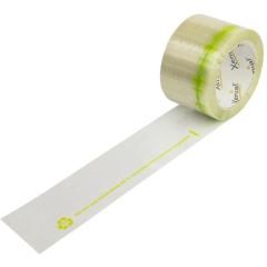 Klebeband Breite 75mm Länge 100m Stärke 37µ transparent recyceltes PET TRANSPAK | 24 Stück