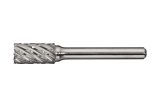 Frässtift ZYA-S Special Steel Ø 8 mm Kopf-L.20 mm Schaft-Ø 6 mm HM Verz.Kreuz TW