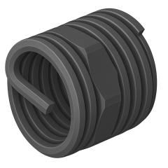 AMECOIL Gewindeeinsätze | Typ SR | BM 4 x 4 A 2 selbsts. A 2 | 25 Stück
